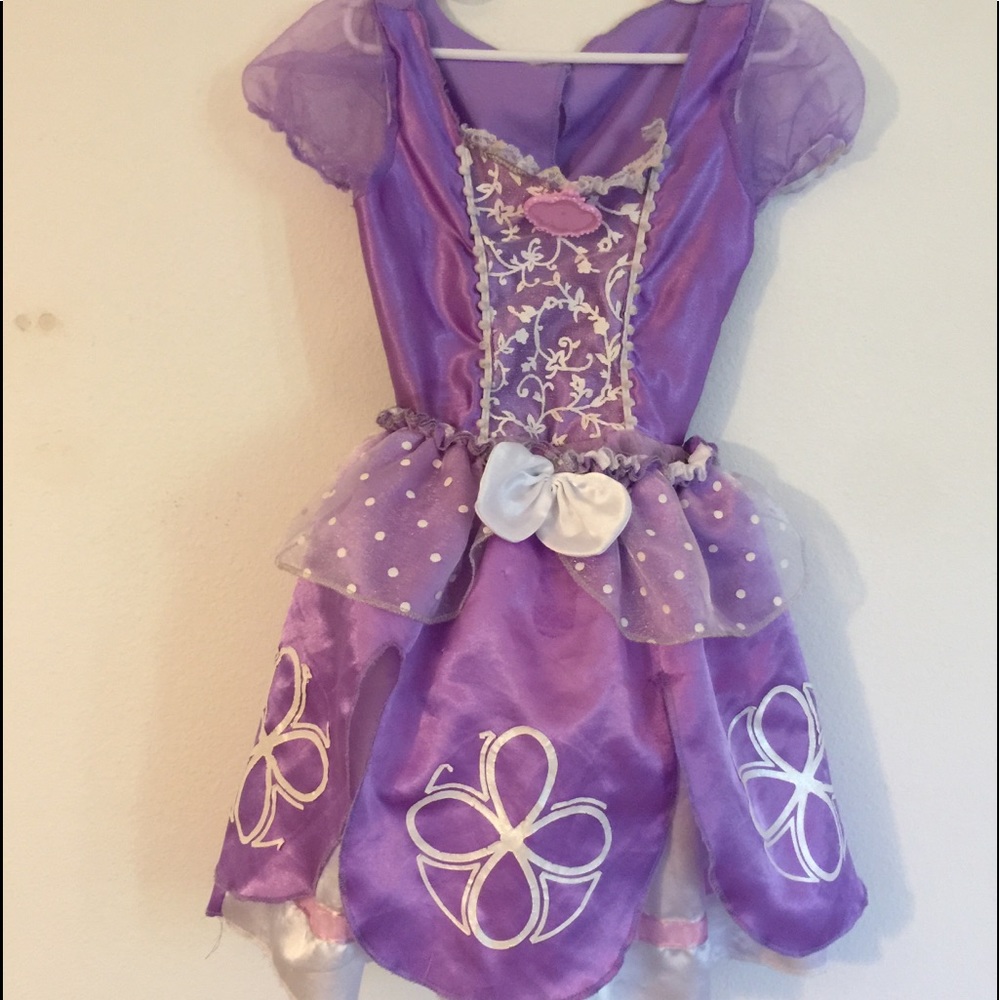 Sofia the first two piece dress up